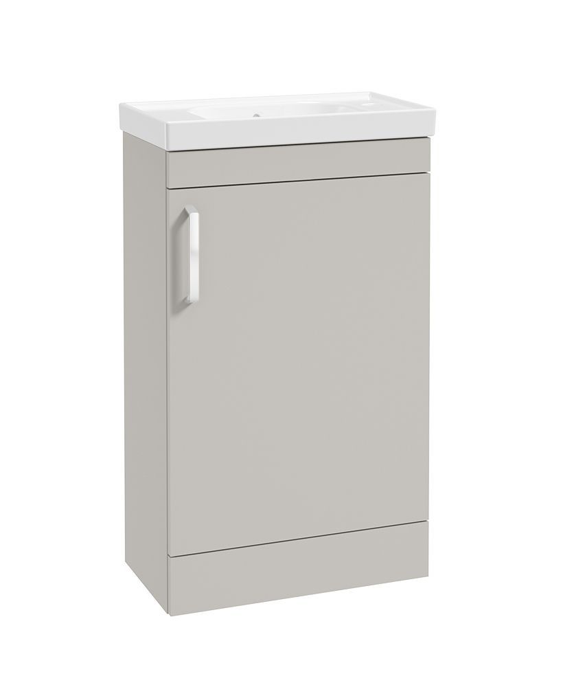 CORTA Floorstanding 50cm Single Door Compact Unit &amp; Handle