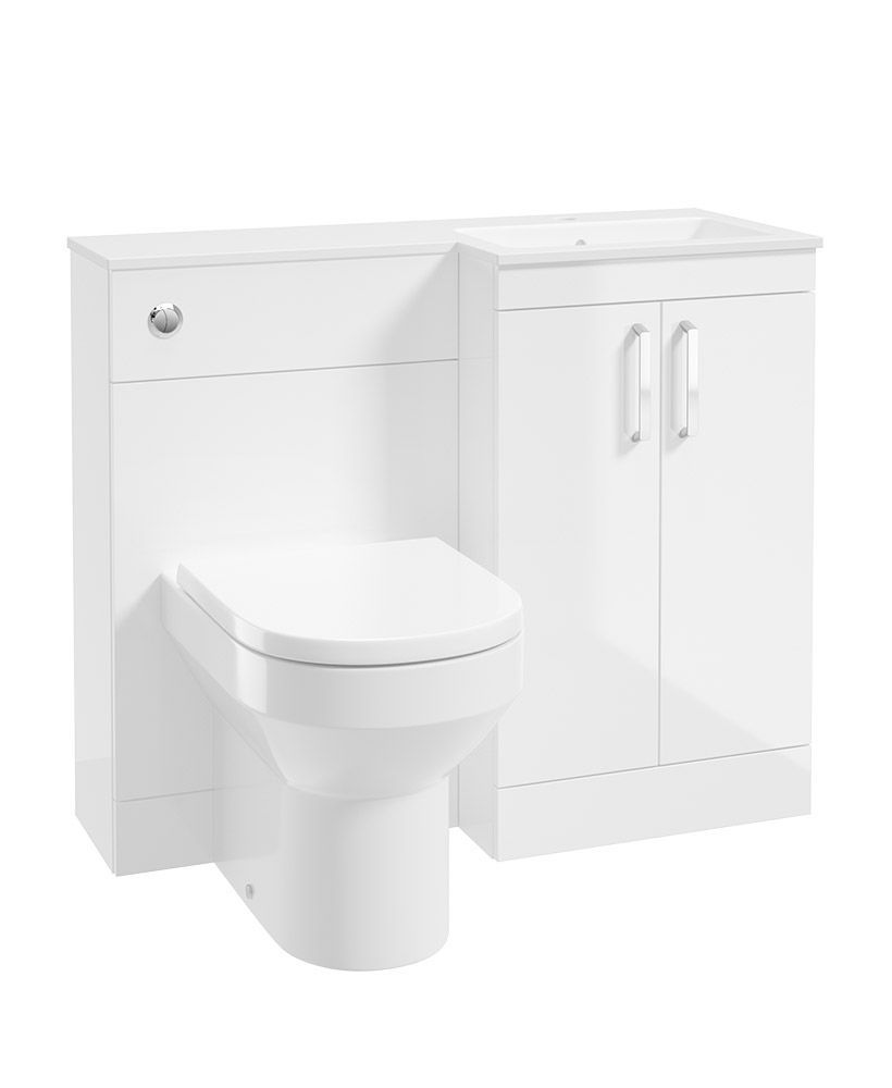 CORTA 100cm RH Combination Two Door Unit &amp; Handles