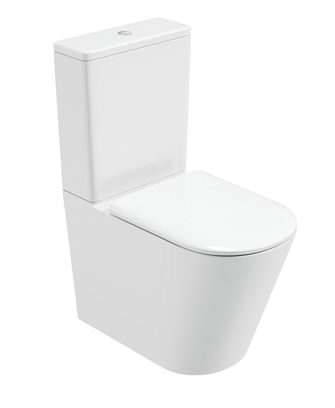 REFLECTIONS Rimless Fully Shrouded Close Coupled WC &amp; Sequence Soft Close Seat