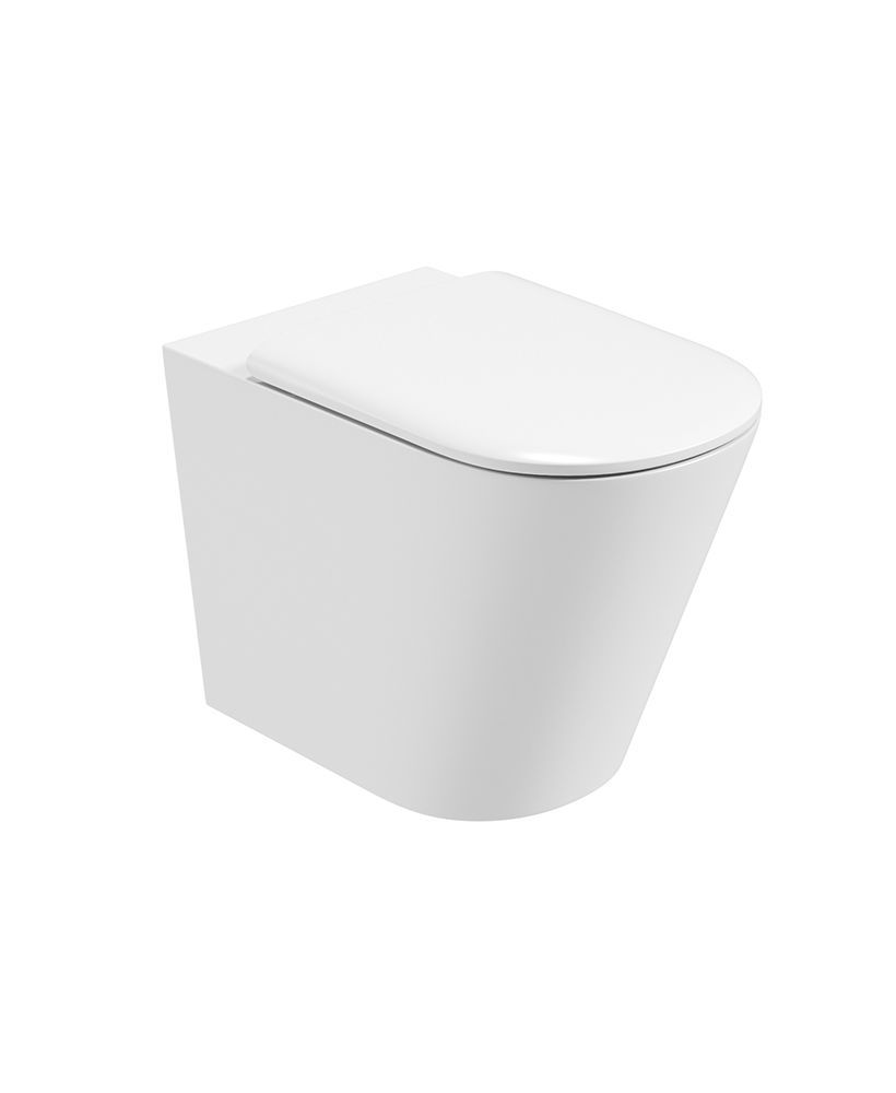 REFLECTIONS Rimless Back to Wall WC &amp; Sequence Soft Close Seat