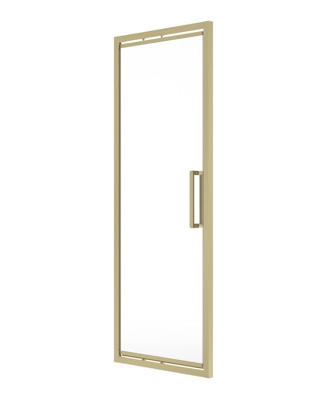 ASPECT Infold Shower Door Brushed Gold