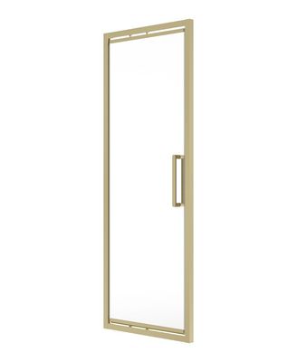 ASPECT Infold Shower Door Brushed Gold