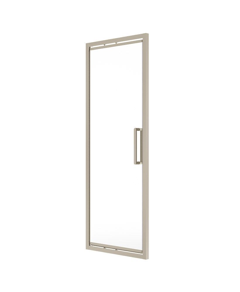 ASPECT Infold Shower Door Brushed Nickel