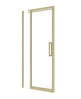 ASPECT Infold &amp; Inline Shower Door Brushed Gold