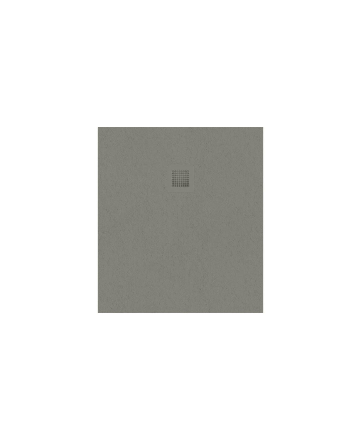SLATE Rectangle Shower Tray Taupe &amp; Waste