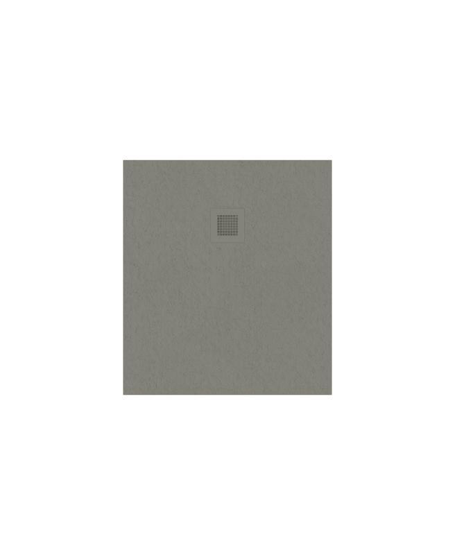SLATE Rectangle Shower Tray Taupe &amp; Waste