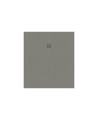 SLATE Rectangle 900mm Shower Tray Taupe &amp; Waste