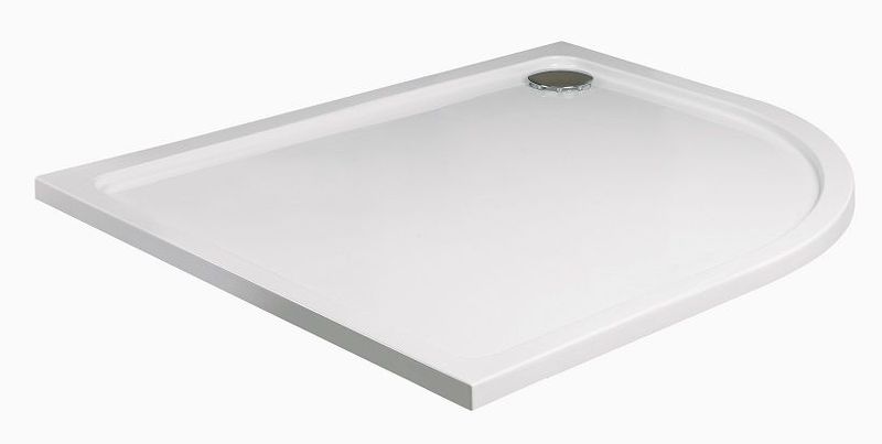 KRISTAL Low Profile Offset Quadrant No Upstand No Anti Slip Right