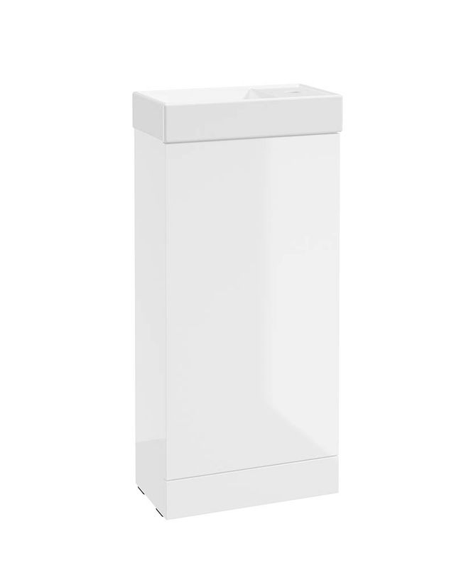 STRATA Floorstanding Cloakroom Vanity Unit &amp; Basin