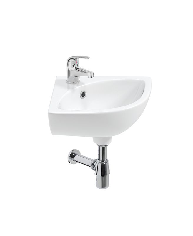 STRATA 47cm 1TH Corner Wash Basin