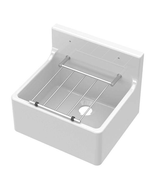 STRATA Low Back Cleaners Sink White