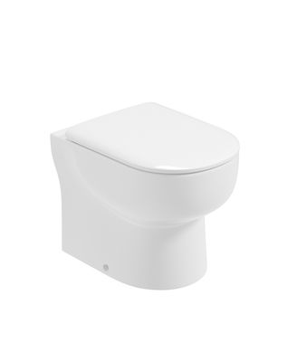 VIA Back To Wall Rimless Pan &amp; Soft Close  Seat
