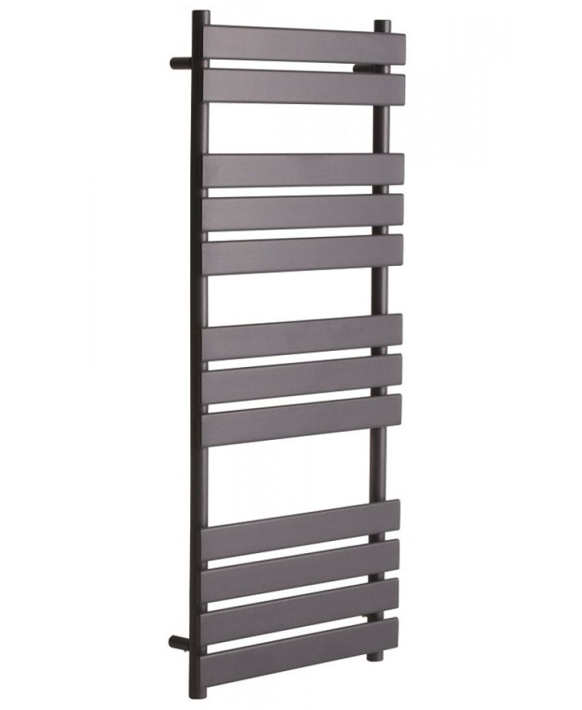 SONAS Forge Anthracite Heated Towel Rail, Size: 1200x500