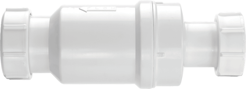 Self-Closing Waste Valve – Loose Nut x Compression