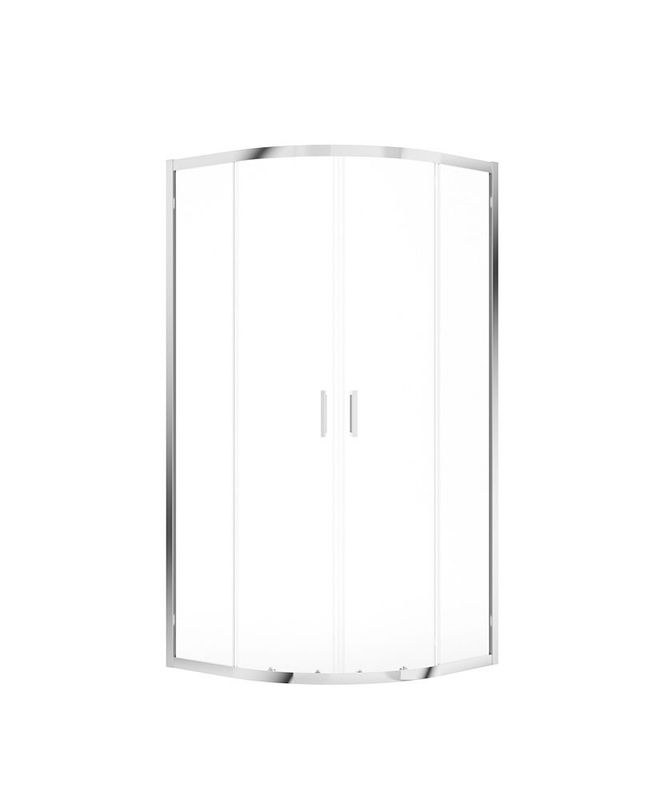 STRATA Double Door Quadrant Shower Door Chrome