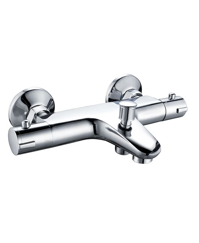 STRATA Thermostatic Bath Shower Mixer Chrome