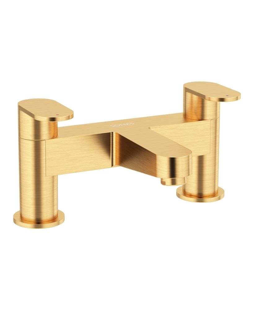 SONAS Norfolk Bath Filler Brushed Gold