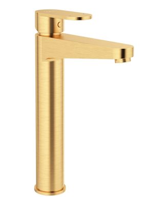 SONAS Norfolk Large Freestanding Basin Mixer Brushed Gold