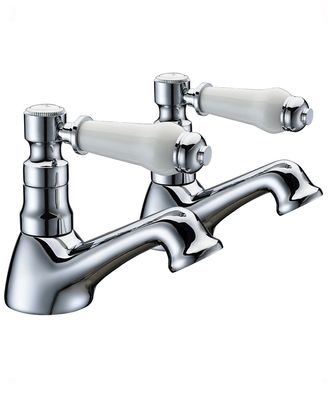 SONAS Traditional Lever Basin Taps Chrome