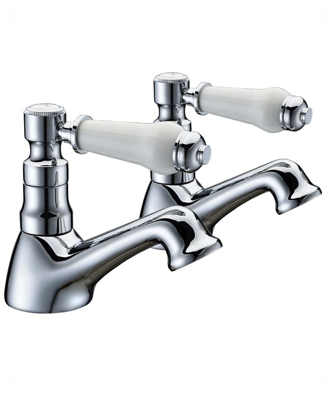 SONAS Traditional Lever Basin Taps Chrome