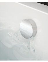 SONAS Round Bath Filler &amp; Waste