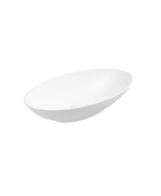 SKAL Oval 60cm Countertop Basin White