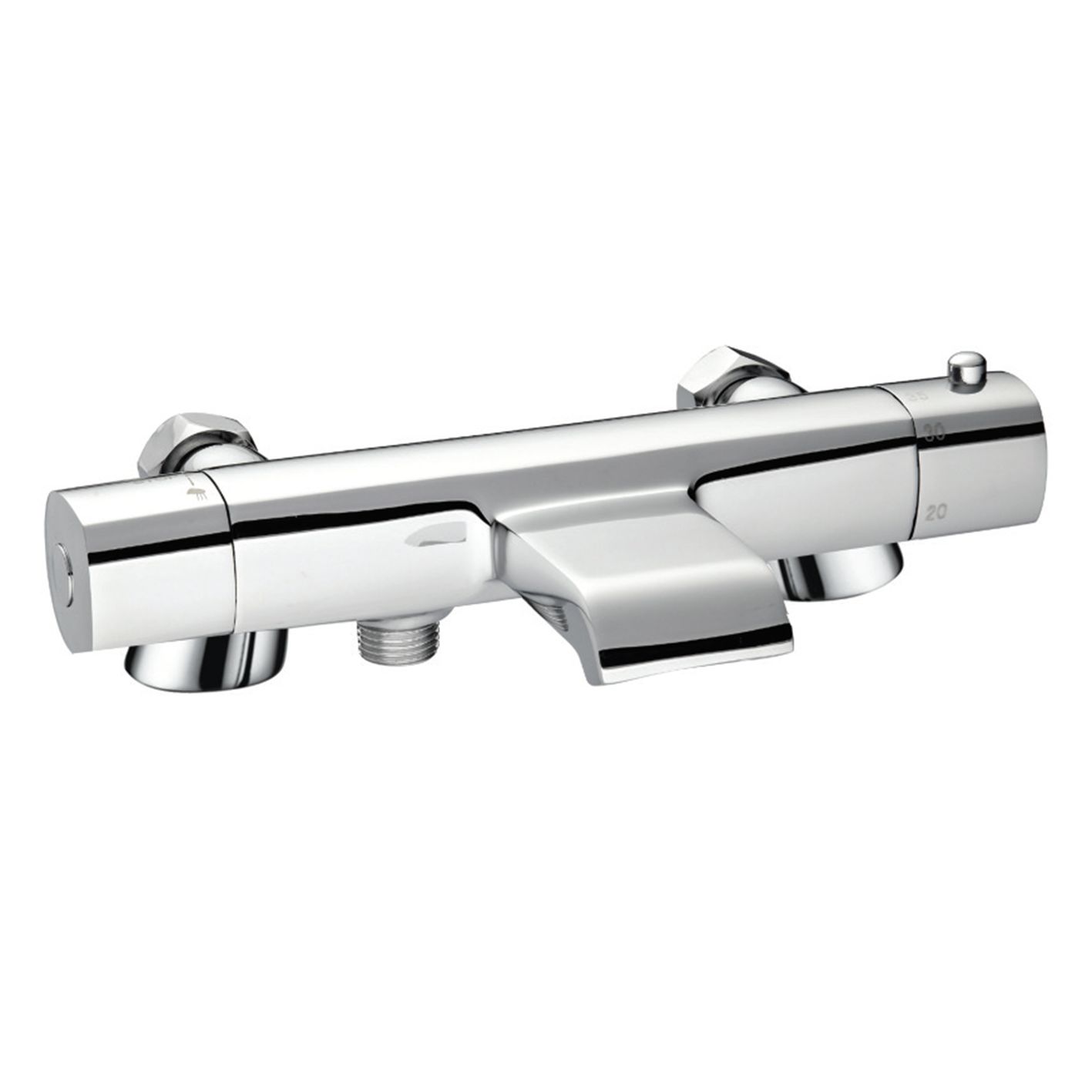 SONAS Astra Deck Mounted Bath Shower Mixer Chrome