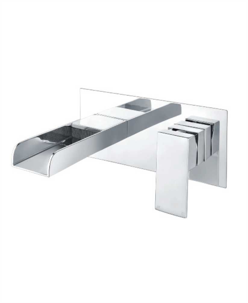 SONAS Bingley Wall Mounted Basin Mixer Chrome