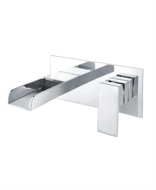 SONAS Bingley Wall Mounted Basin Mixer Chrome