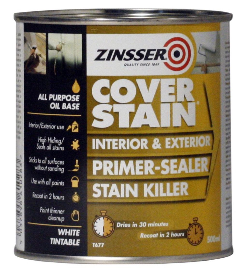 Zinsser Cover Stain Primer Sealer 500ml