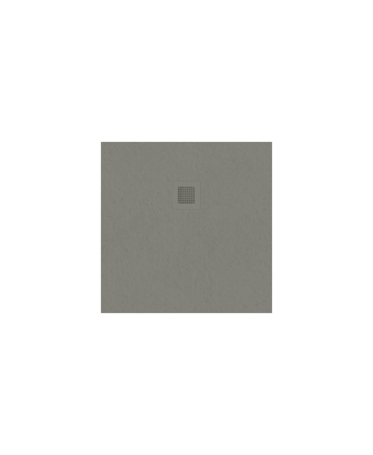 SLATE Square Shower Tray Taupe &amp; Waste