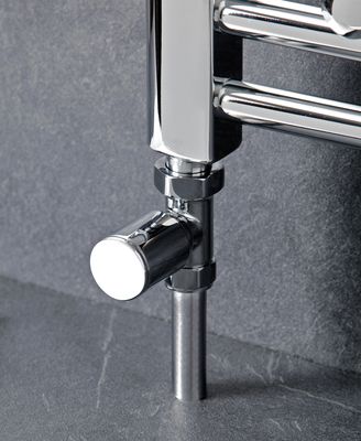 SONAS Round Head Straight Radiator Valve
