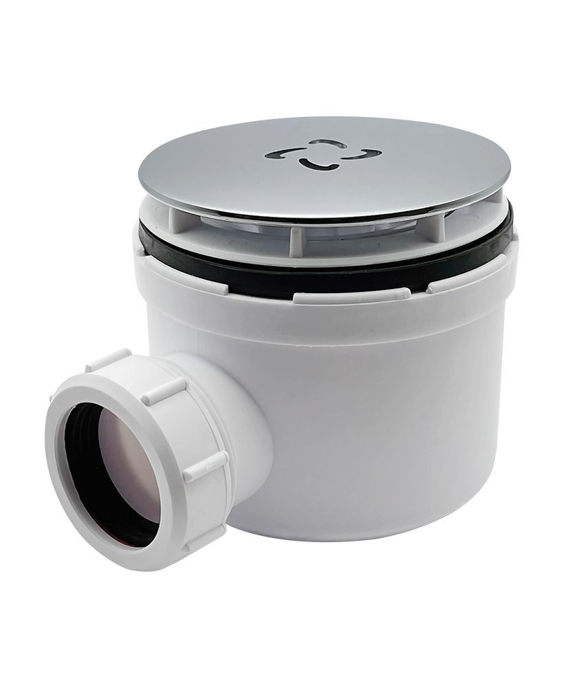 SONAS Select 90mm High Flow Shower Waste with Chrome Cover