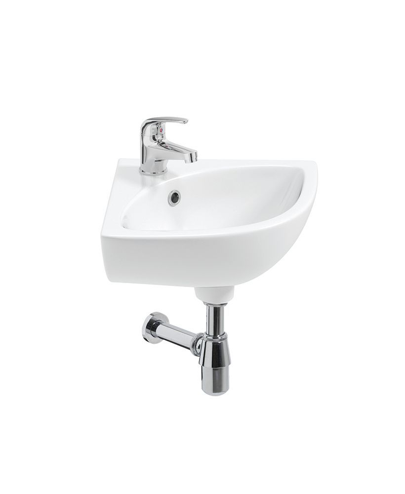 STRATA 47cm 1TH Corner Wash Basin