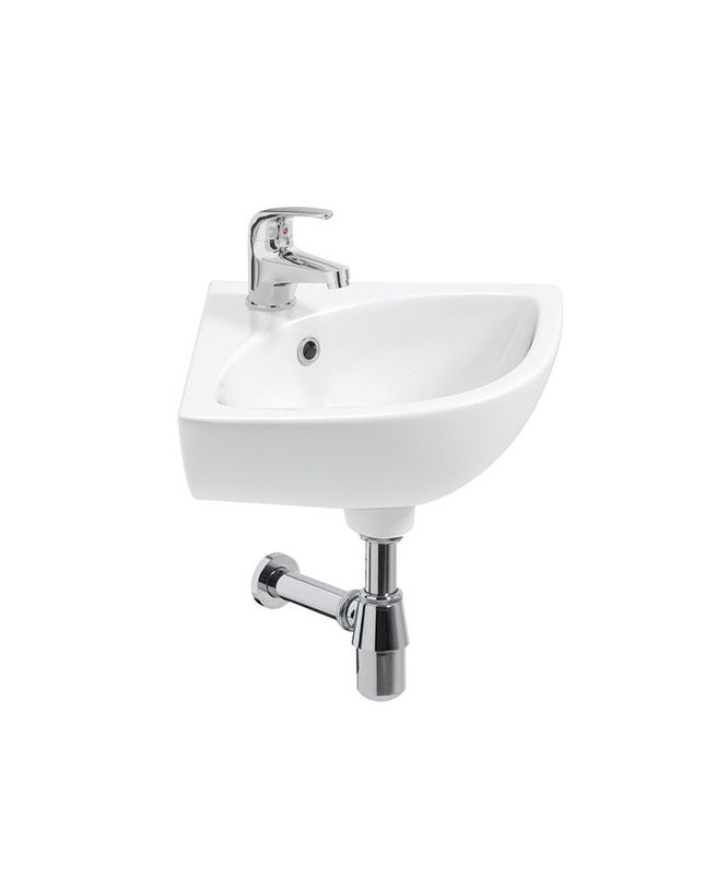 STRATA 47cm 1TH Corner Wash Basin