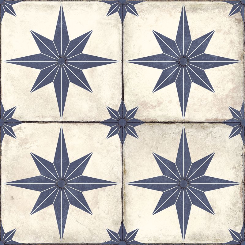 Star Blue 45x45