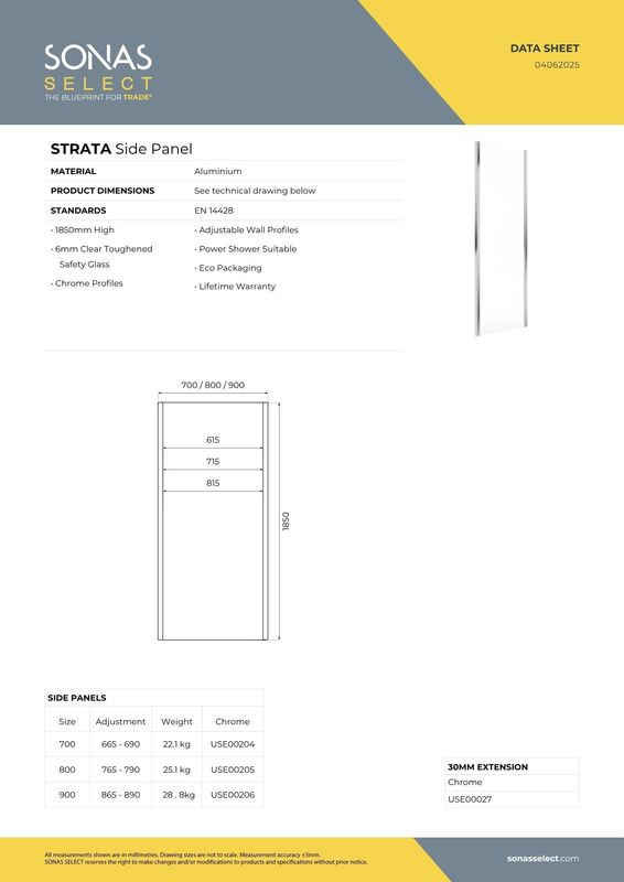 STRATA Side Panel Chrome