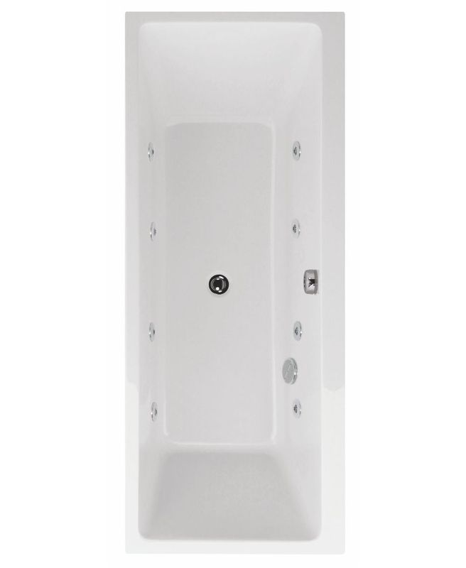 SONAS Oscar Double Ended 8 Jet Whirlpool Bath