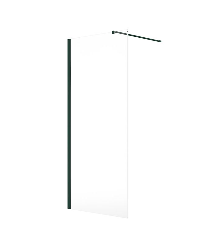 SCANDINAVIAN Wetroom Panel Wreath Green Matt