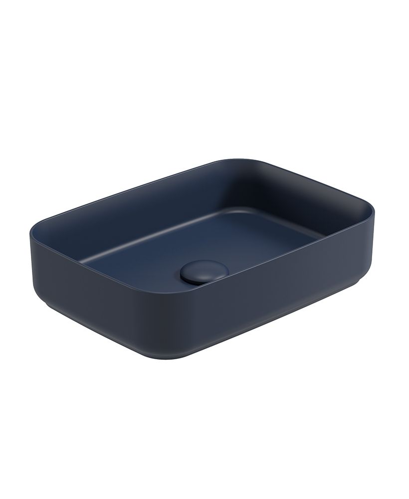 SONAS Avanti Rectangle Countertop Basin Parisian Blue