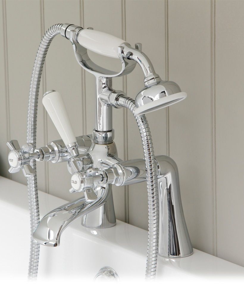 SONAS Edwardian Bath Shower Mixer Chrome (ONLY 28 IN STOCK)