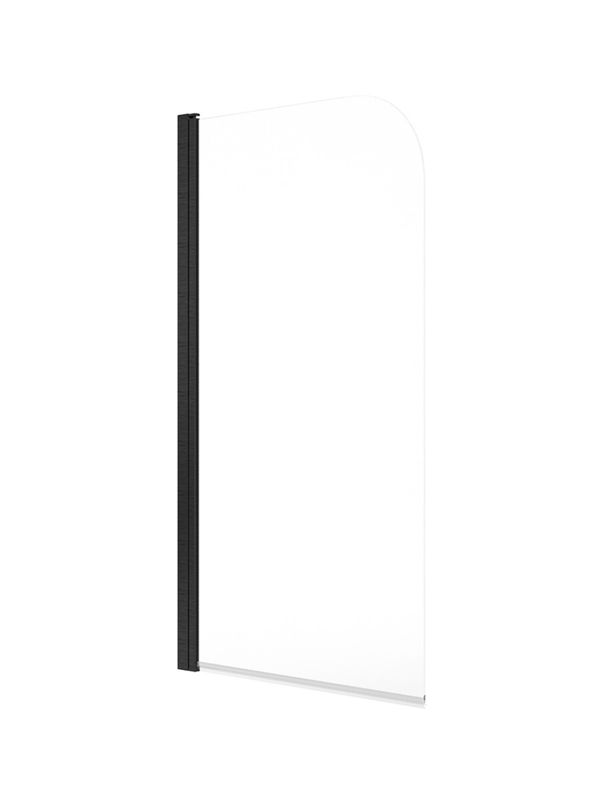 LUNAR SB1 6mm Radius Bath Screen Matt Black