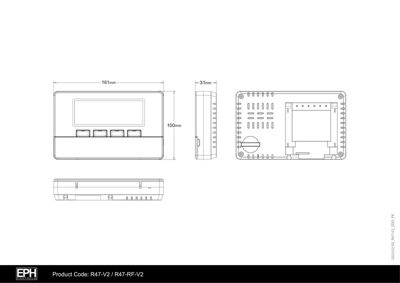 EPH Controls R47 � 4 Zone Programmer V2