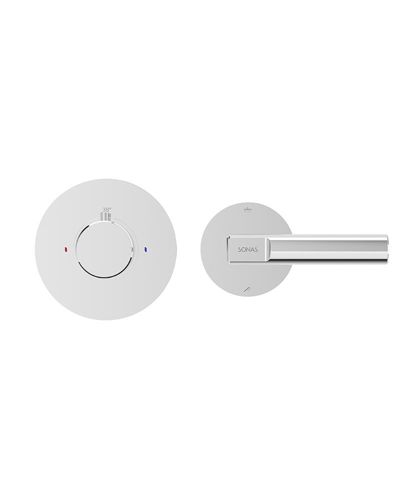 HAKK Thermostatic Concealed Shower Valve with Diverter