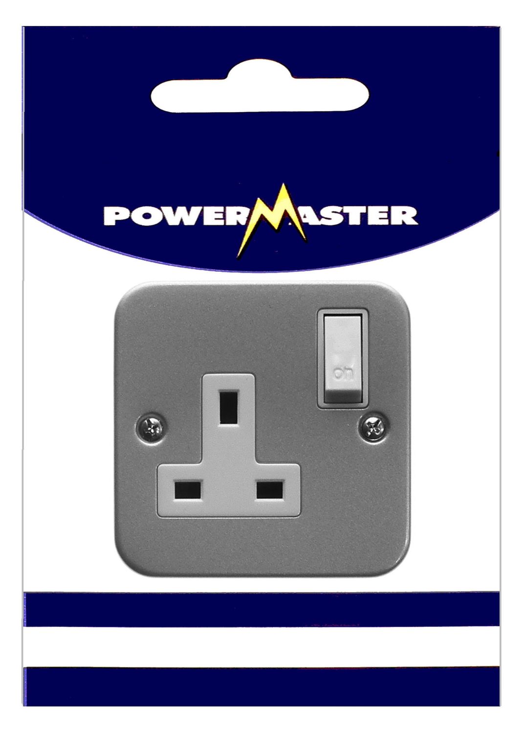 POWERMASTER 1 GANG 13 AMP SWITCHED METALCLAD SOCKET