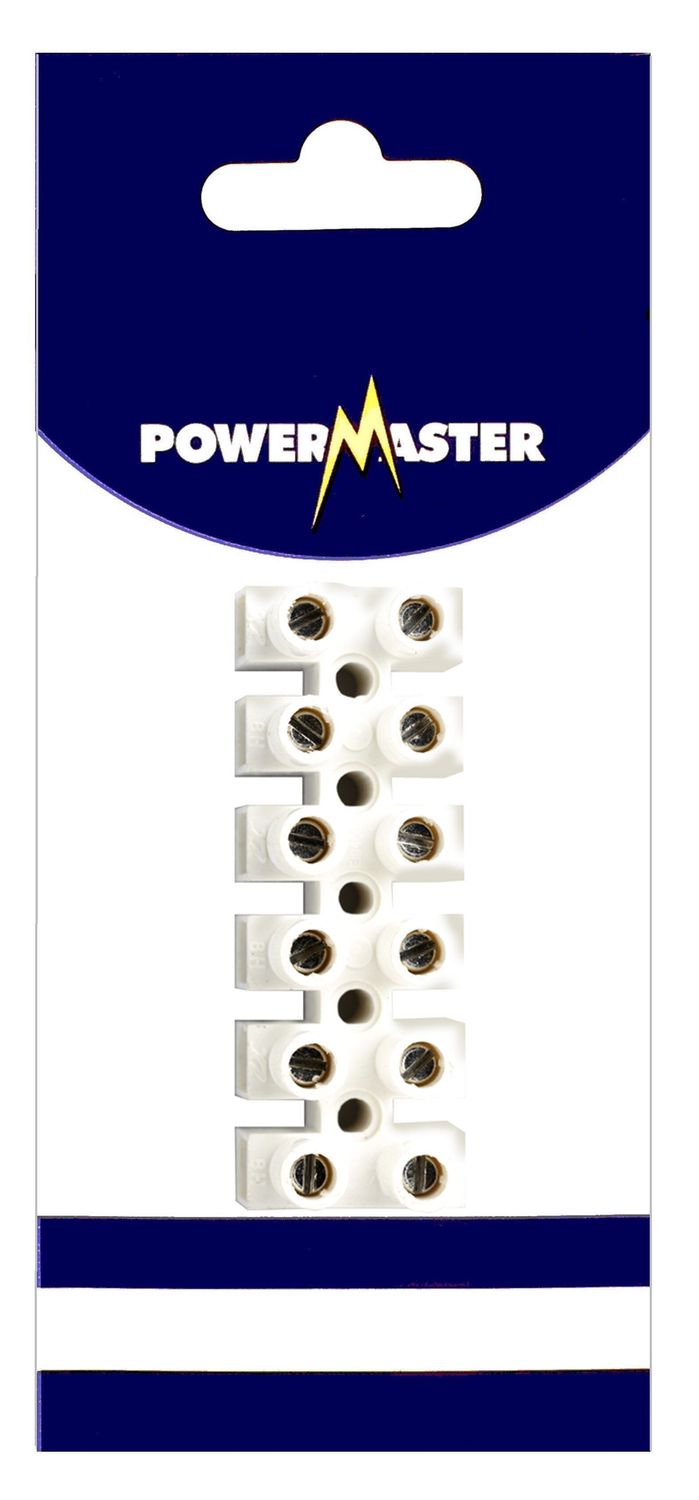 POWERMASTER 30 AMP PVC STRIP CONNECTORS