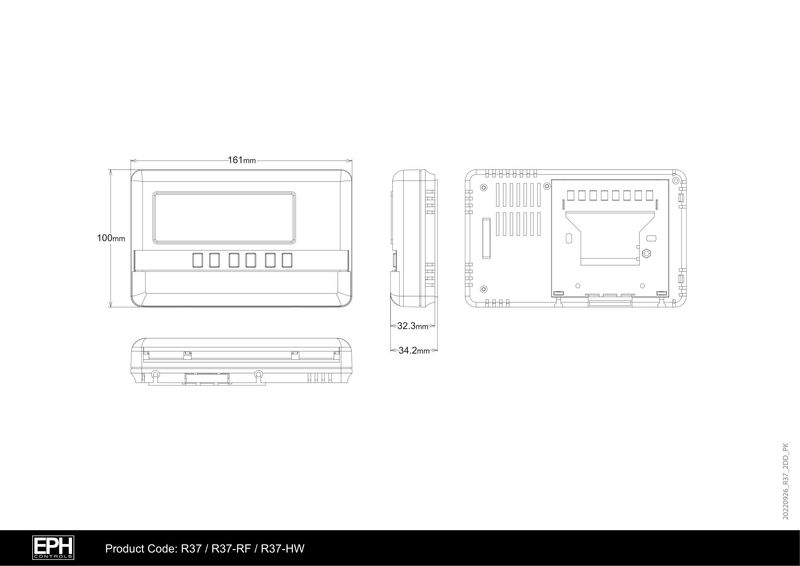 EPH Controls R37 � 3 Zone Programmer