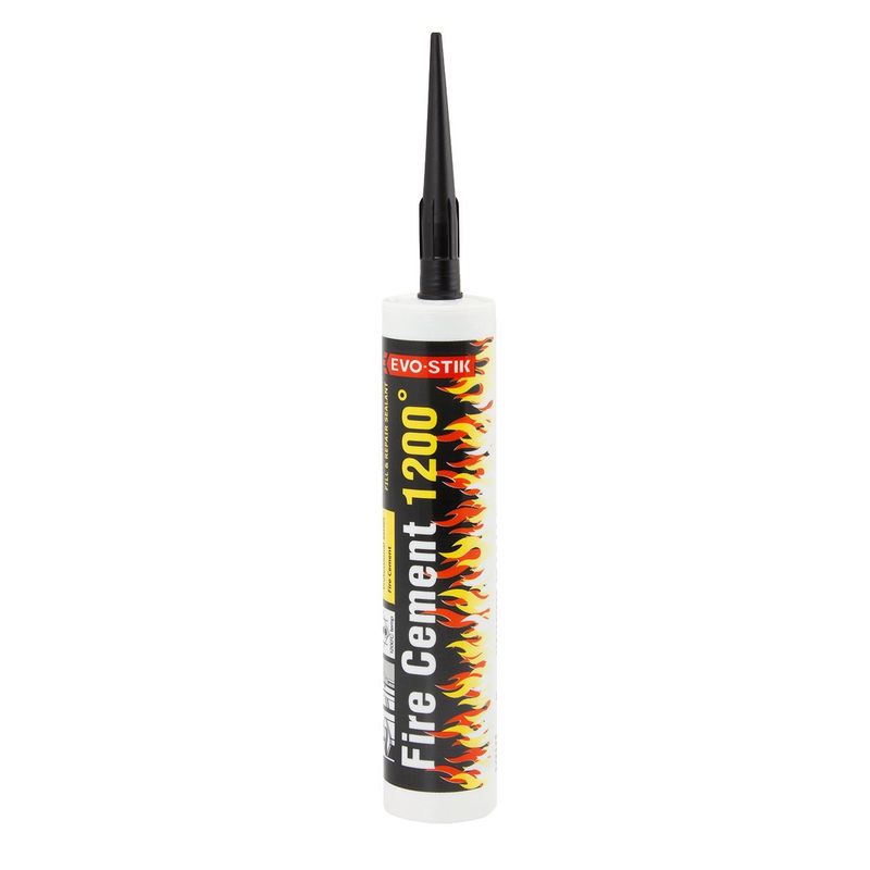 EVO-STIK FIRE CEMENT 1200 BLACK