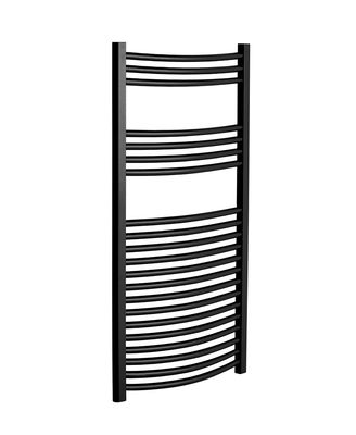 SONAS Curved Anthracite Heated Towel Rail