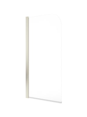LUNAR SB1 6mm Radius Bath Screen Brushed Nickel